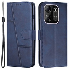  crazy horse texture leather card holder case Stand for Amazon Fire Phone - Black