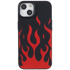 Black / Red Flame