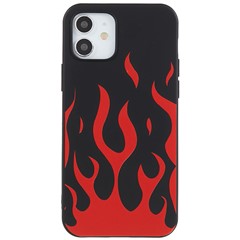 Black/Red Flame