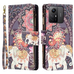 Flowers and Elephant