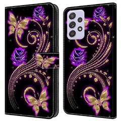 Purple Flowers/Butterflies
