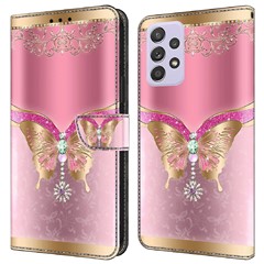 Pink/Gold Butterfly