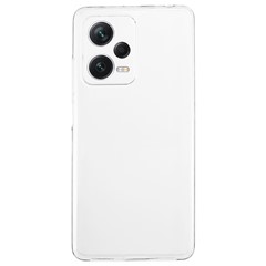 For Xiaomi Redmi Note 12 Pro+ 5G Phone Case TPU Frame+Acrylic Back+PET Screen Protector Transparent Cover