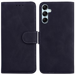Leather Wallet Case for Samsung Galaxy M54 5G / F54 5G , Stand Protective Phone Cover - Black