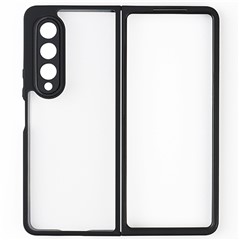 For Samsung Galaxy Z Fold4 5G Clear Cell Phone Case TPU + PC Transparent Mobile Phone Cover