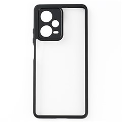 For Xiaomi Redmi Note 12 Pro+ 5G Transparent Cell Phone Case Flexible TPU + Hard PC Mobile Phone Case