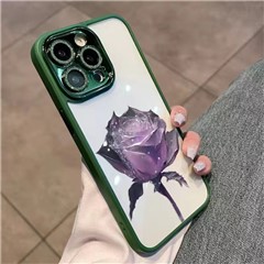 Green/Purple Rose