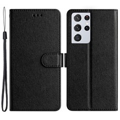  crazy horse texture leather card holder case Stand for Amazon Fire Phone - Black