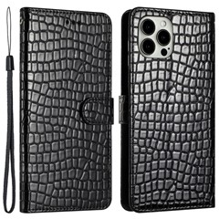  crazy horse texture leather card holder case Stand for Amazon Fire Phone - Black