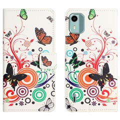 White / Butterflies