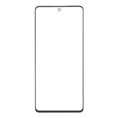 For Samsung Galaxy M53 5G M536 Front Screen Glass Lens + OCA Adhesive Replacement Parts (without Logo)