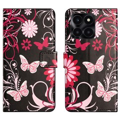 Black/Butterflies