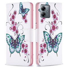 Peach Blossom and Butterflies