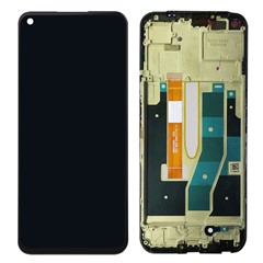 For Realme V25 OEM Grade B LCD Screen and Digitizer Assembly + Frame Part (without Logo)