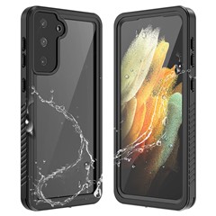 For Samsung Galaxy S21+ 5G FS Series IP68 Waterproof Anti-drop Case Diving Shock-proof Clear Cell Phone Cover