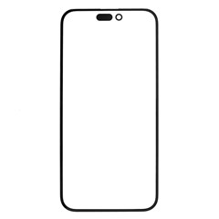 For iPhone 15 Pro Max Front Screen Glass Lens + OCA Adhesive Replacement Parts (without Logo)