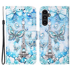 Eiffel Tower and Butterfly