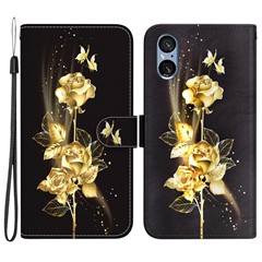 Gold Butterfly Rose