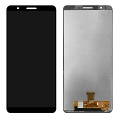  crazy horse texture leather card holder case Stand for Amazon Fire Phone - Black