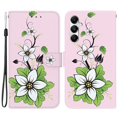 For Samsung Galaxy A05s 4G Case Pattern Printing Phone Cover with Wallet - Lily
