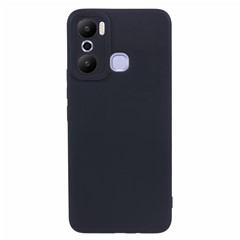 For Infinix Hot 20 Play 4G Case Anti-Scratch TPU Cell Phone Cover - Black