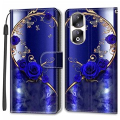 Blue Rose/Golden Butterfly