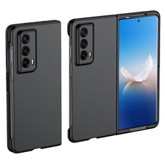 For Honor Magic Vs2 5G Case Skin-touch Folding Phone Hard PC Cover - Black