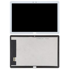 For Huawei Honor Pad 5 10.1-inch AGS2-AL00HN OEM Grade S LCD Screen and Digitizer Assembly Replacement Part (without Logo) - White
