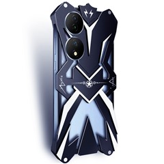 For vivo Y100 5G Case Shockproof Aluminum Alloy Cell Phone Back Cover