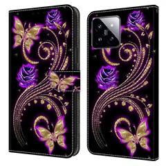 Purple Flowers/Butterflies