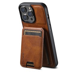  crazy horse texture leather card holder case Stand for Amazon Fire Phone - Black