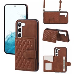  crazy horse texture leather card holder case Stand for Amazon Fire Phone - Black