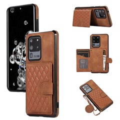  crazy horse texture leather card holder case Stand for Amazon Fire Phone - Black