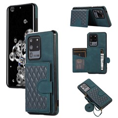  crazy horse texture leather card holder case Stand for Amazon Fire Phone - Black