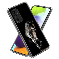 For Samsung Galaxy A15 4G / 5G TPU Protective Case Pattern Back Phone Cover - Horse