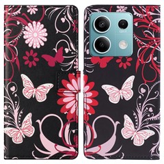 Black/Butterflies