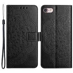  crazy horse texture leather card holder case Stand for Amazon Fire Phone - Black