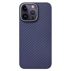 KZDOO For iPhone 15 Pro Max Case Anti-Scratch Phone Cover Aramid Fiber Made - Purple
