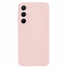 For Samsung Galaxy A35 5G Case Lens Precise Cutout Soft TPU Phone Cover - Pink