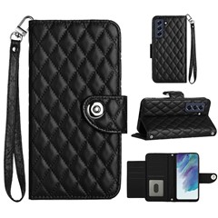  crazy horse texture leather card holder case Stand for Amazon Fire Phone - Black