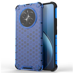 Realme 12 4G / 12+ 5G Case Four Corner Drop-Proof PC+TPU Mobile Phone Cover - Blue