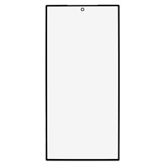 For Samsung Galaxy S24 Ultra S928 Front Screen Glass Lens + OCA Adhesive Replacement Parts (without Logo)