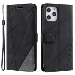  crazy horse texture leather card holder case Stand for Amazon Fire Phone - Black