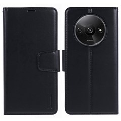 HANMAN Mill Series For Xiaomi Redmi A3 / Poco C61 4G Case PU Leather Wallet Phone Cover