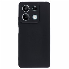 For Xiaomi Redmi Note 13 5G Case Glossy TPU Protective Phone Cover - Black