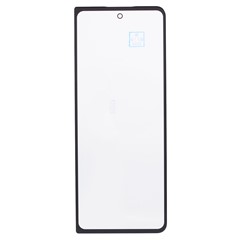 For Samsung Galaxy Z Fold5 5G F946 Front Screen Glass Lens + OCA Adhesive Part (Small Screen) (without Logo)