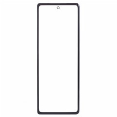 For Samsung Galaxy Z Fold2 5G F916 Front Screen Glass Lens + OCA Adhesive Part (Small Screen) (without Logo)