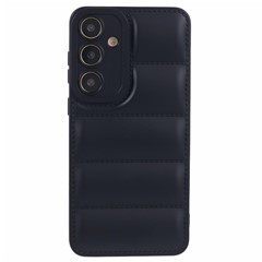JTW Series TPU Case for Samsung Galaxy S24+ Shell Down Jacket Bump Proof Phone Cover - Black