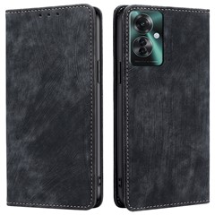 For Oppo Reno11 F 5G / F25 Pro 5G Case RFID Blocking Leather Wholesale Phone Cases - Black