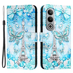 Eiffel Tower and Butterfly